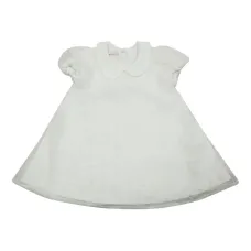 Платье с воротником Питер Пэн и короткими рукавами