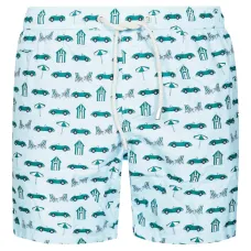 Плавки-шорты с узором