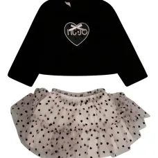 Комплект из юбки с длинными рукавами