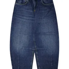 Джинсы с эффектом потертости Джинсы с эффектом потертости