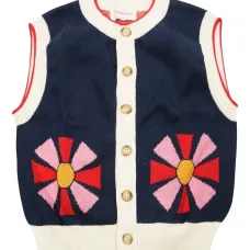 Жилет на пуговицах