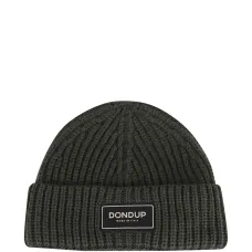 Шапка-бини с ребристой вставкой Шапка-бини с ребристой вставкой