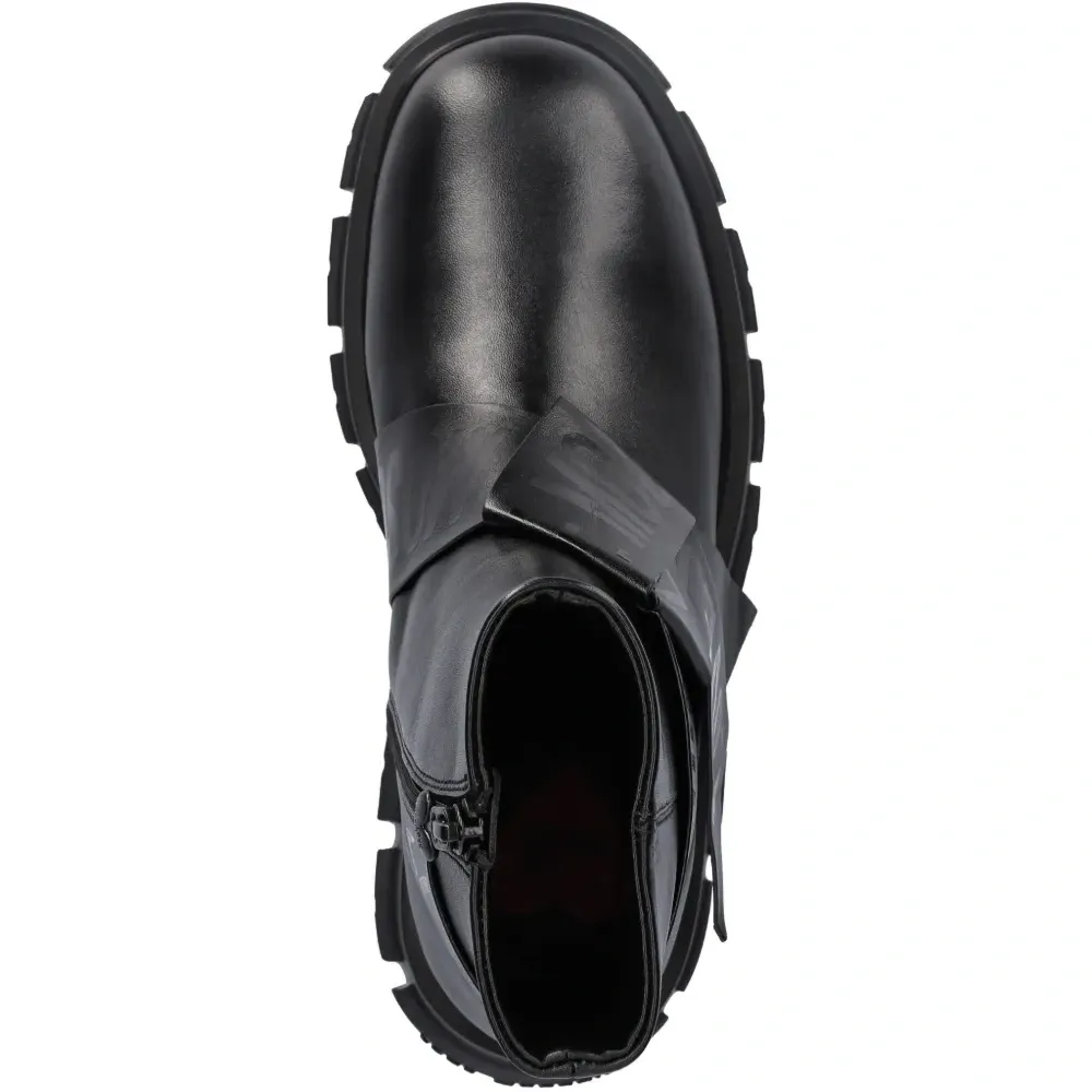 Ботильоны с логотипной лентой