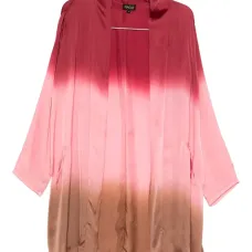 Куртка с принтом в технике тай-дай