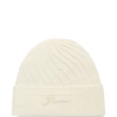 Шерстяная шапка в рубчик