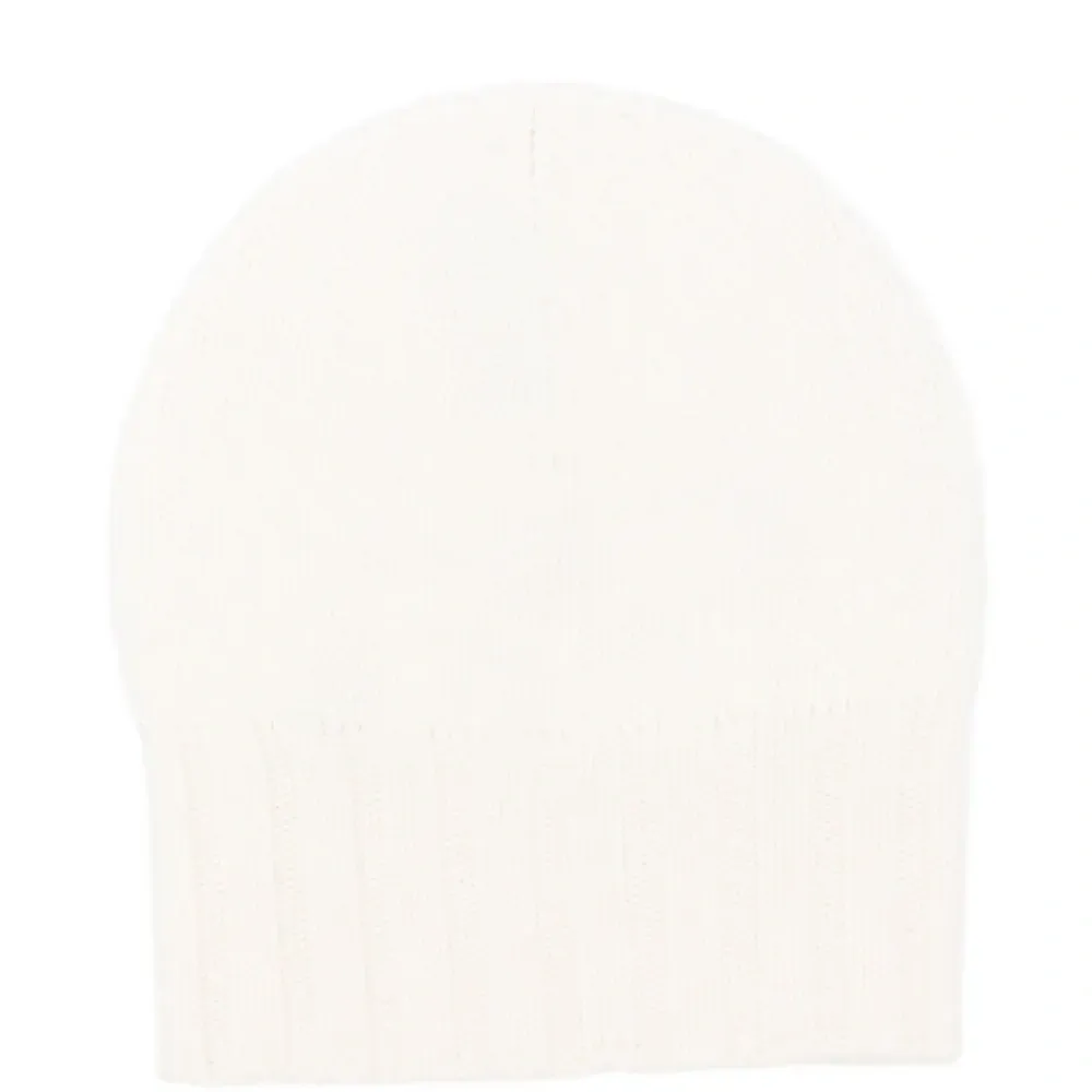 Шапка-бини с ребристыми манжетами