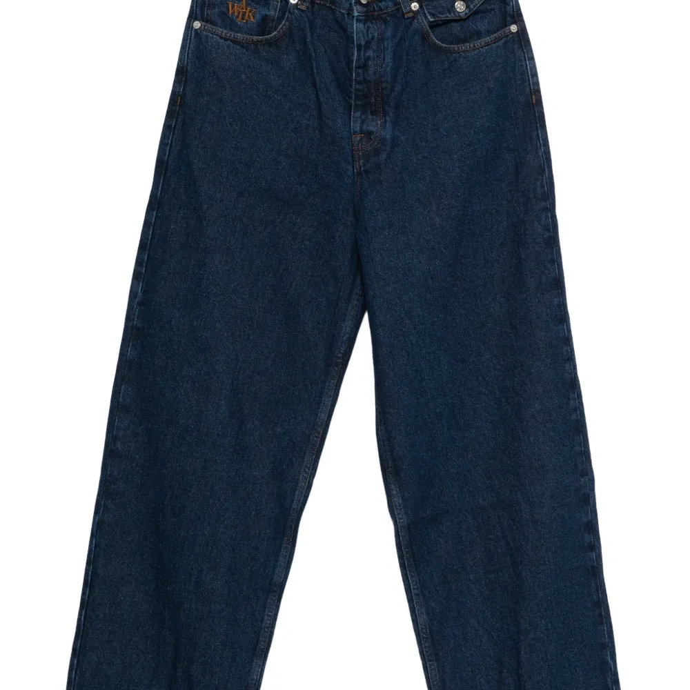 Оригинальные джинсы свободного кроя