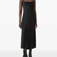 Платье миди Hadley с разрезом