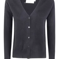 Кардиган на пуговицах с V-образным вырезом Кардиган на пуговицах с V-образным вырезом