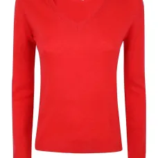 Свитер с V-образным вырезом