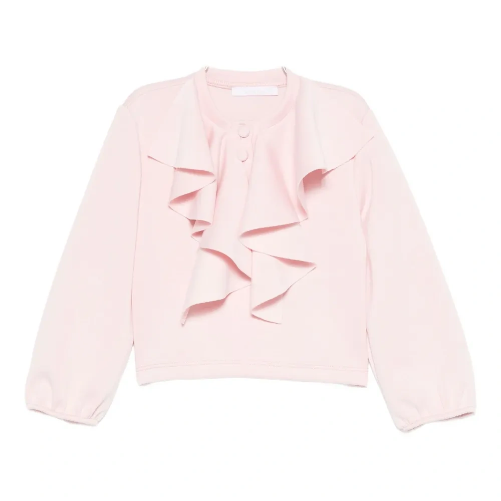 Свитшот с оборками