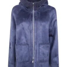 Куртка на молнии с капюшоном