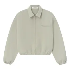 Куртка из хлопкового канваса на молнии