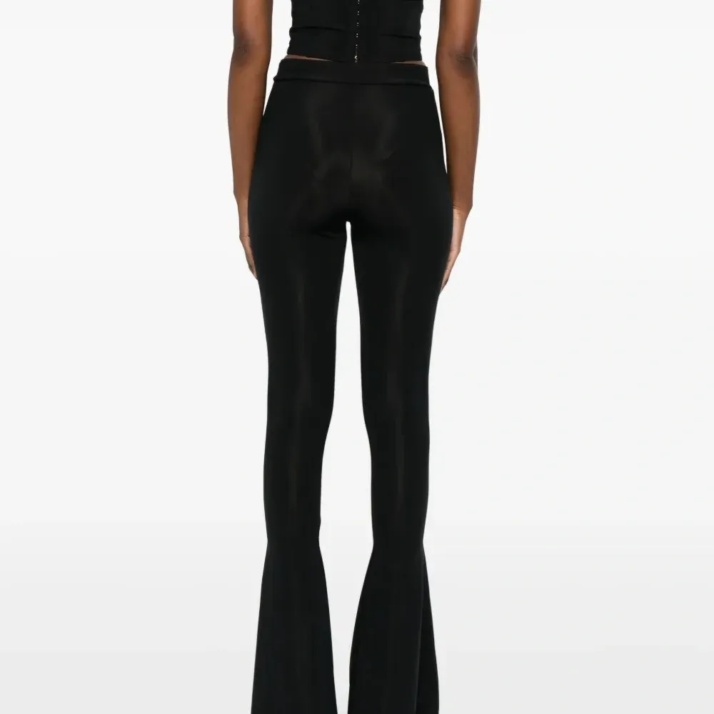 Брюки-клёш с высокой талией