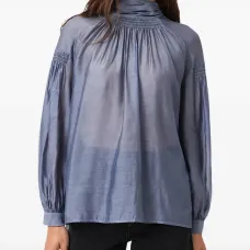 Блузка Pearla с высоким воротником Блузка Pearla с высоким воротником