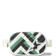 Мини-сумка на пояс с стеганым узором в виде звезд