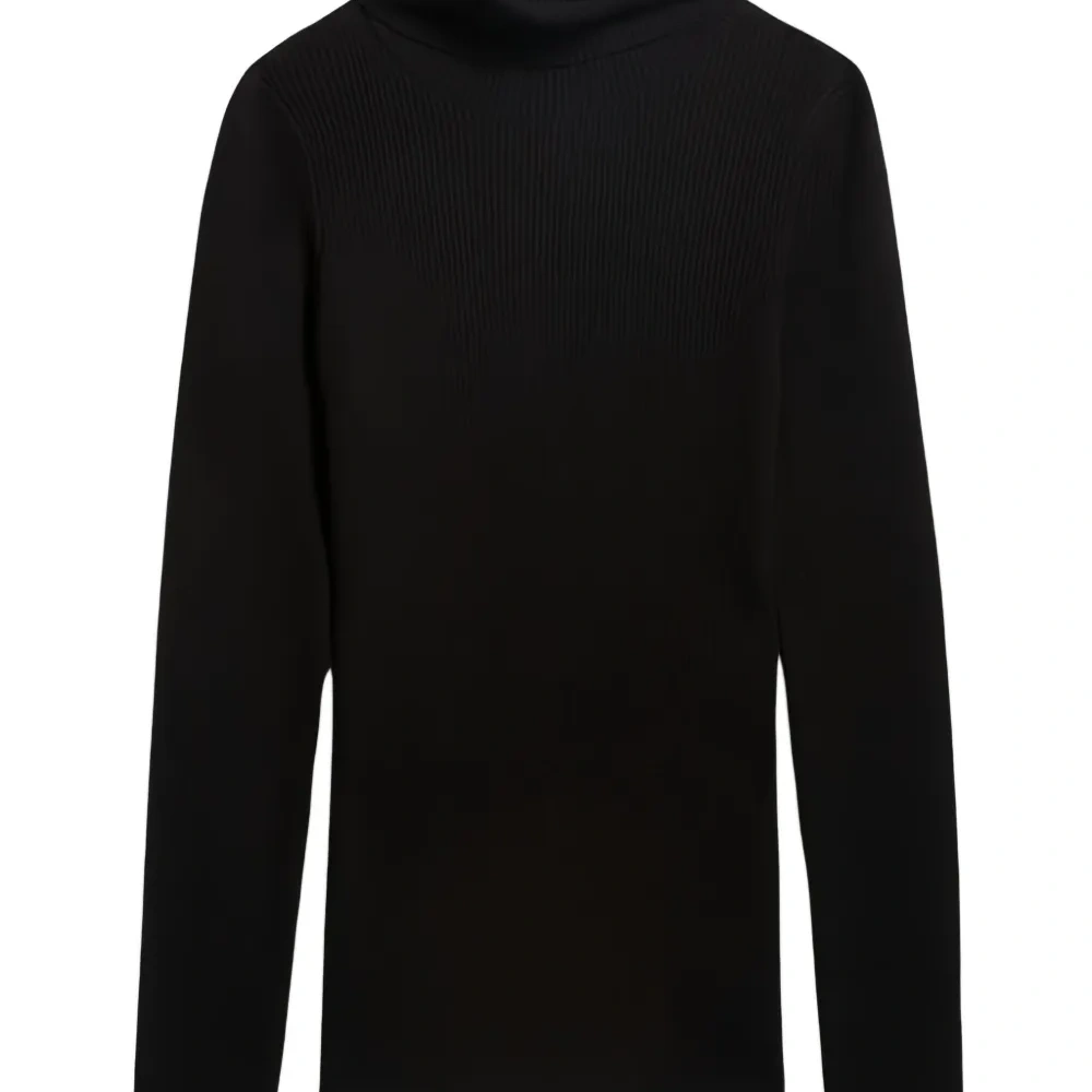 Водолазка в рубчик