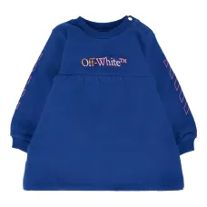 Повседневное платье миди с длинными рукавами