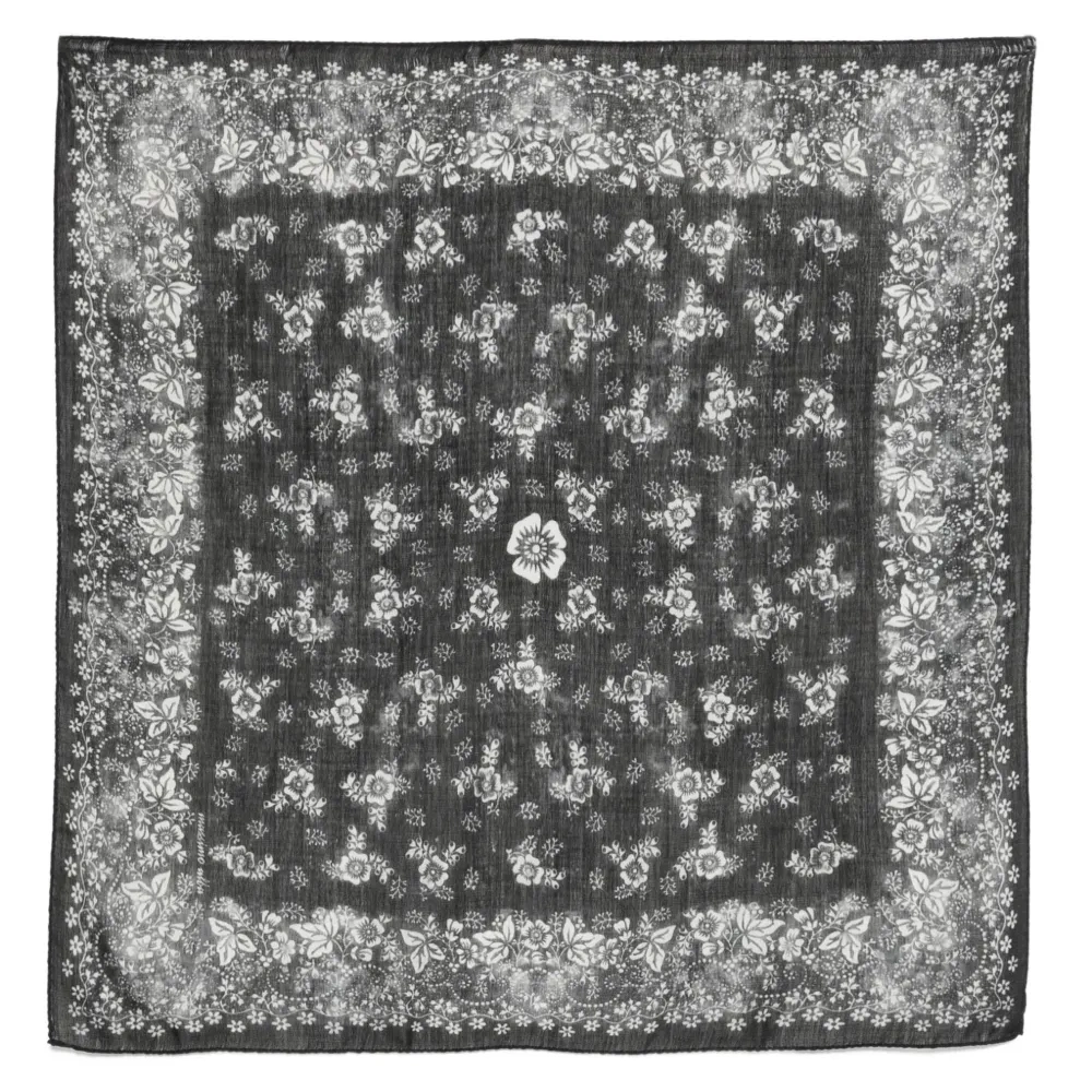 Бандана с цветочным принтом