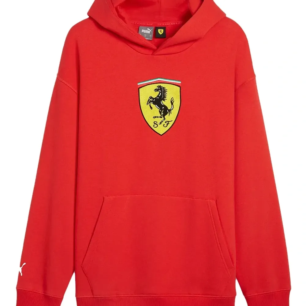 Худи с принтом большого щита Scuderia Ferrari X
