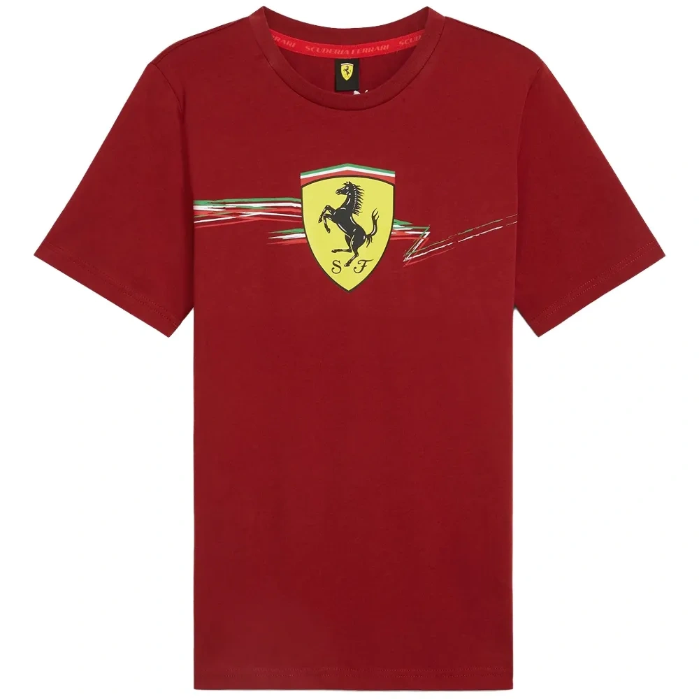 Футболка X Scuderia Ferrari с крупным принтом в виде щита