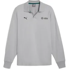 Поло с вышитым логотипом команды Mercedes AMG Petronas F1 Team