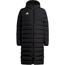 Стёганое пальто с логотипом