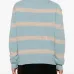 Полосатый свитер с круглым вырезом