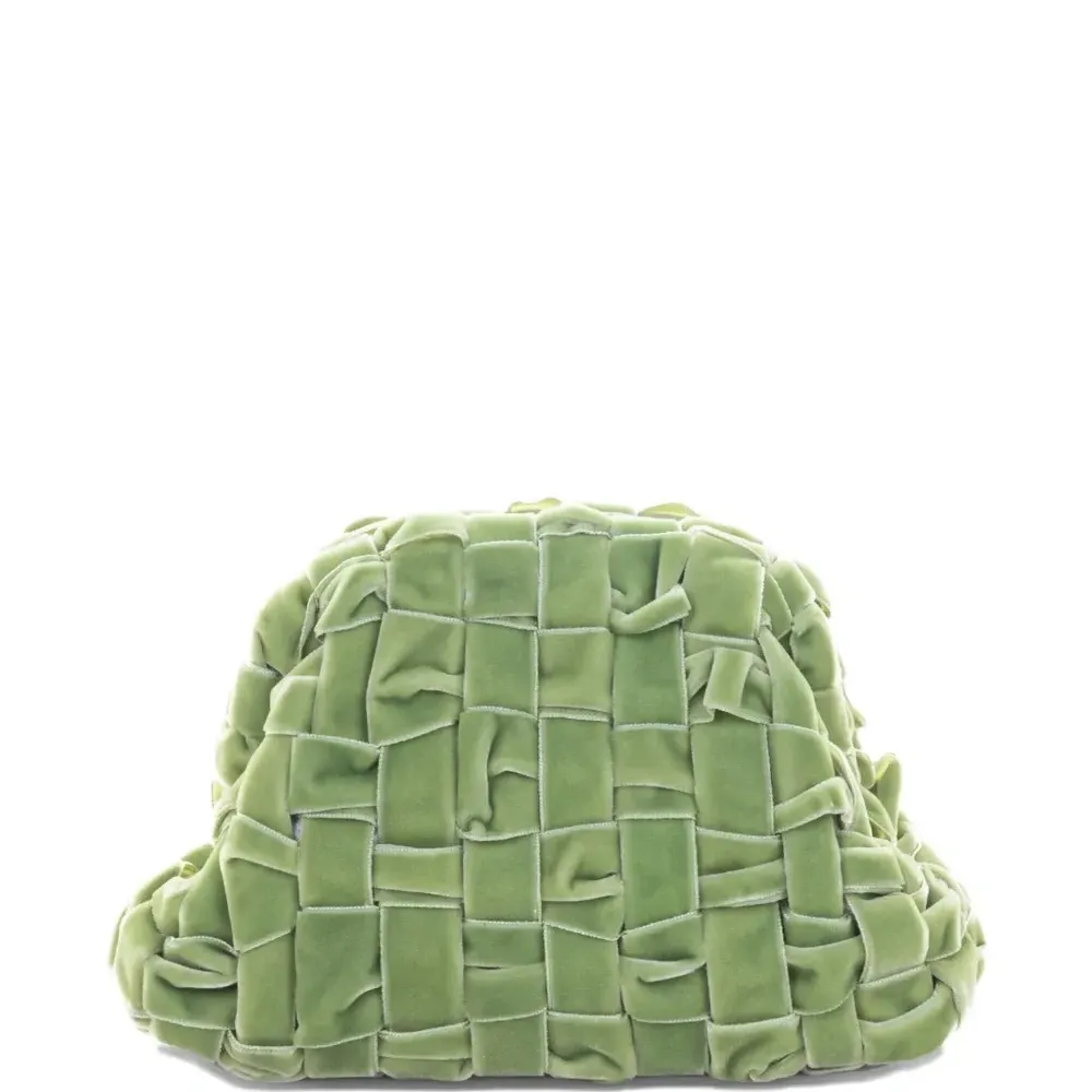 Плетёный клатч