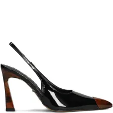 Туфли-лодочки на каблуке с заострённым носком