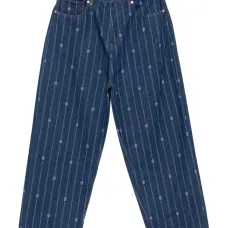 Полосатые джинсы