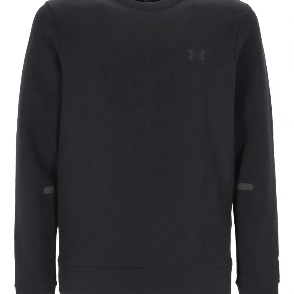 Свитер с круглым вырезом и логотипом