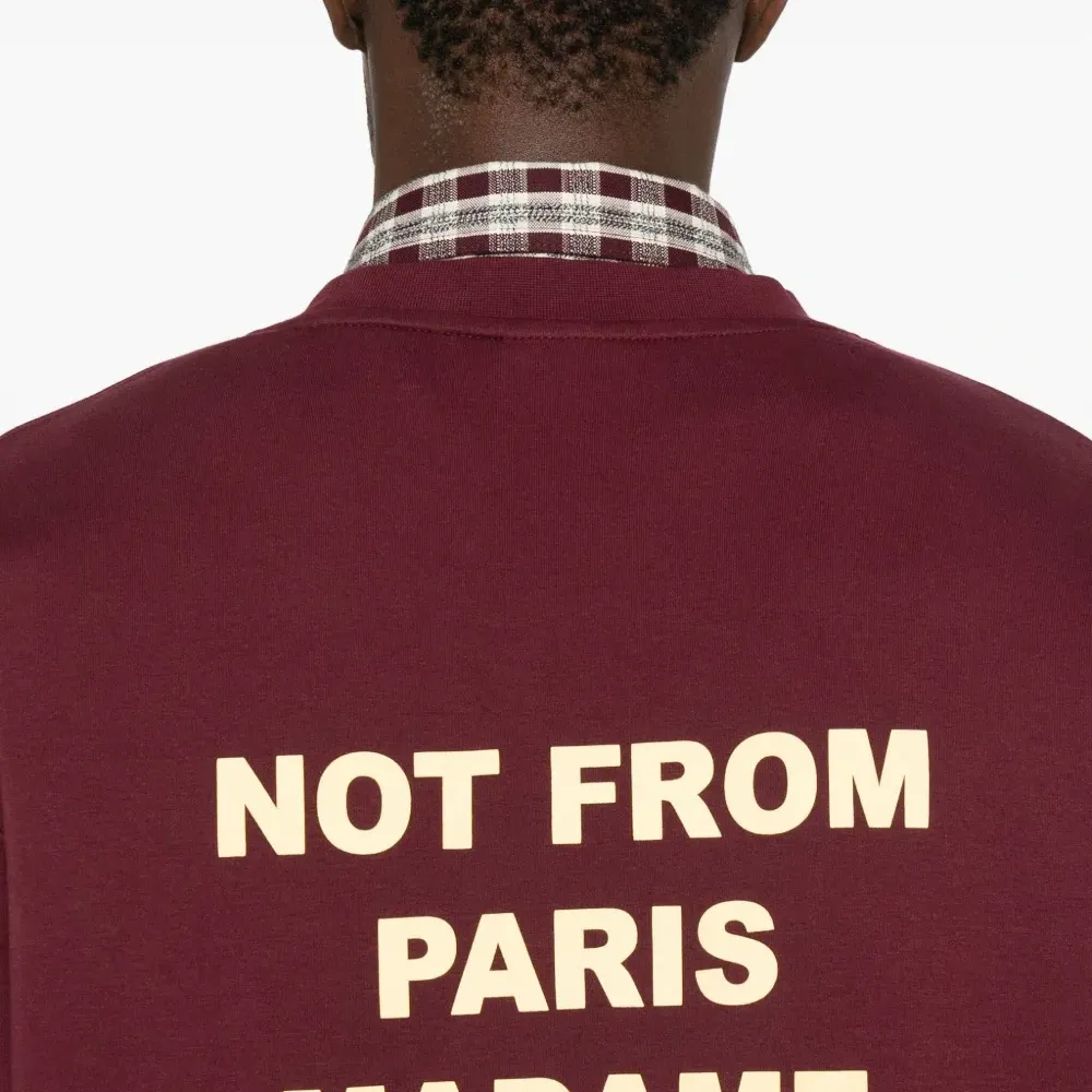 Футболка с принтом-слоганом