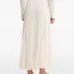 Белая длинная юбка