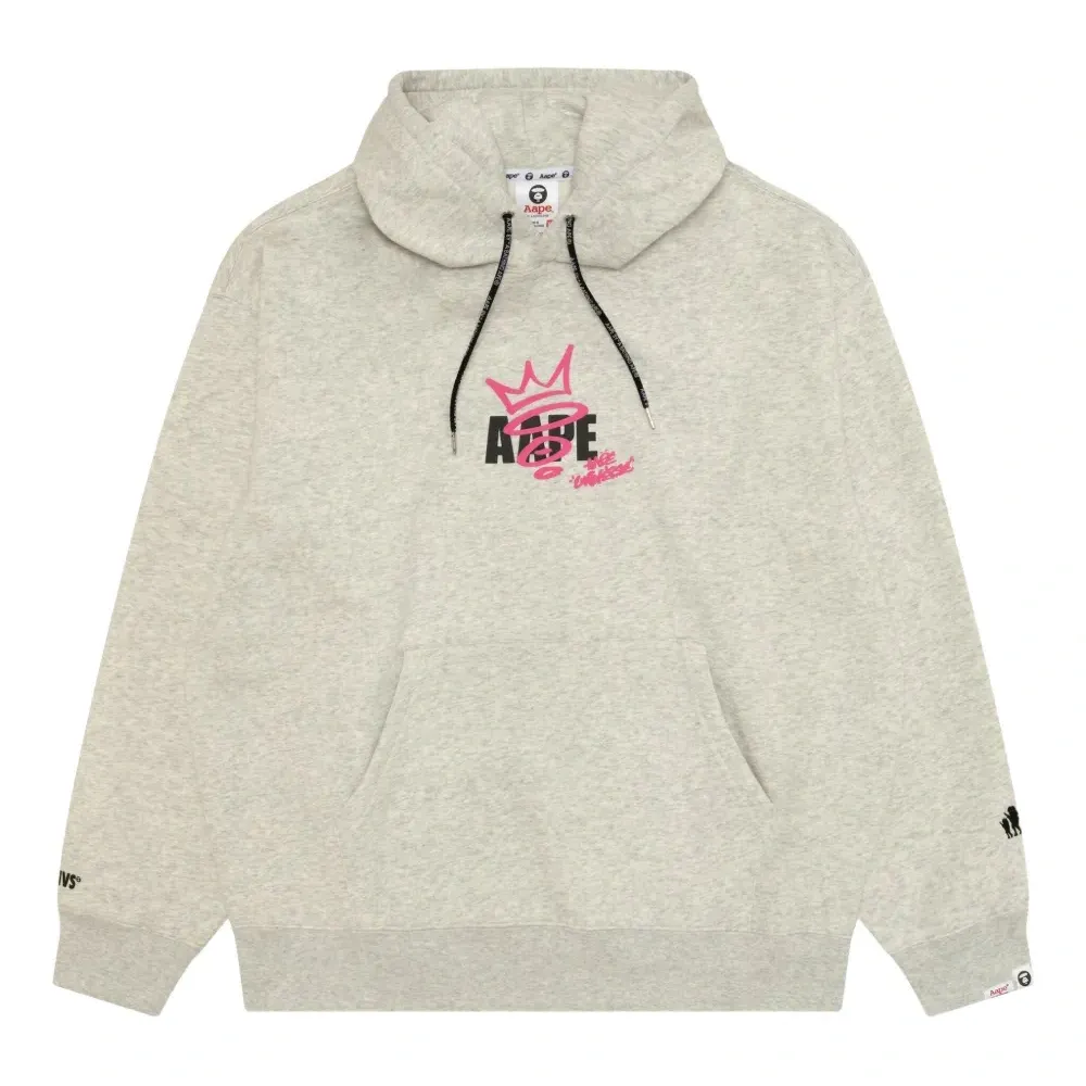 Худи с принтом-логотипом