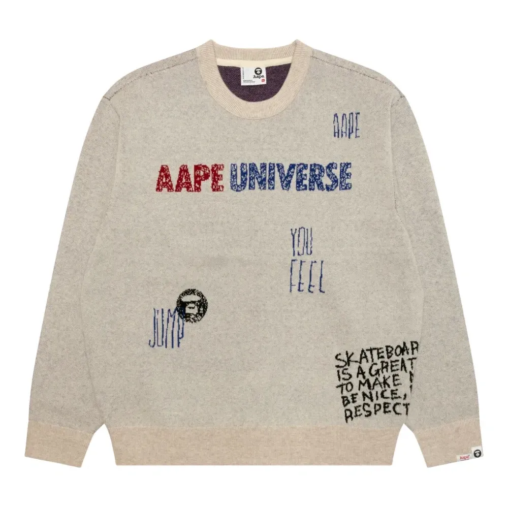 Свитер с круглым вырезом