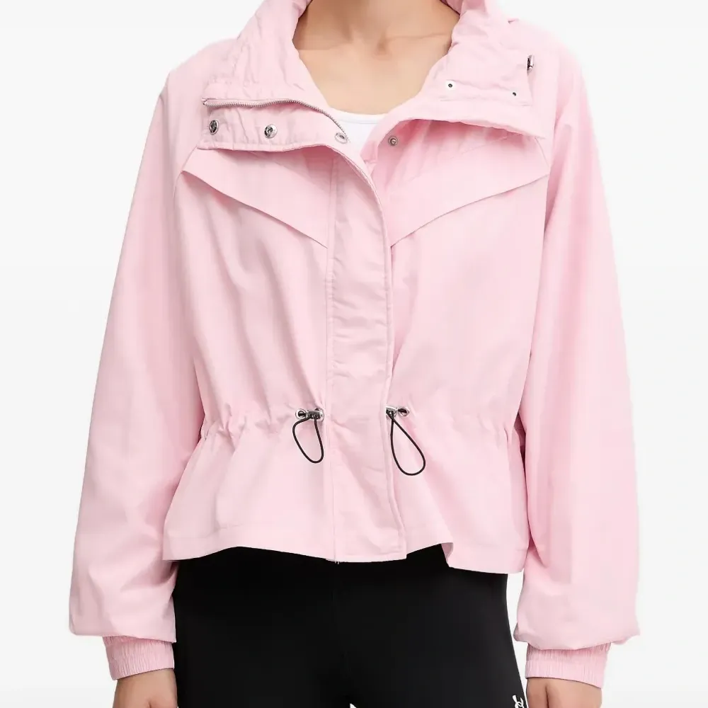 Куртка с капюшоном на кулиске