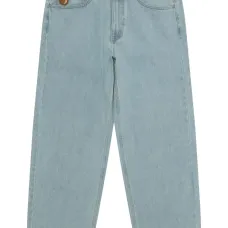 Джинсы из хлопка с логотипом