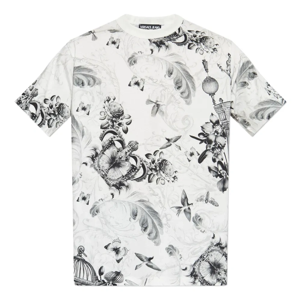 Хлопковая футболка с короткими рукавами