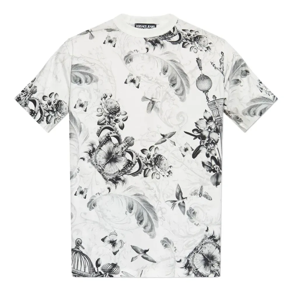 Хлопковая футболка с короткими рукавами