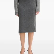 Декорированная юбка миди Декорированная юбка миди