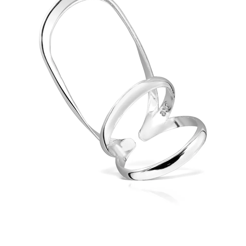 Кольцо с полированной отделкой