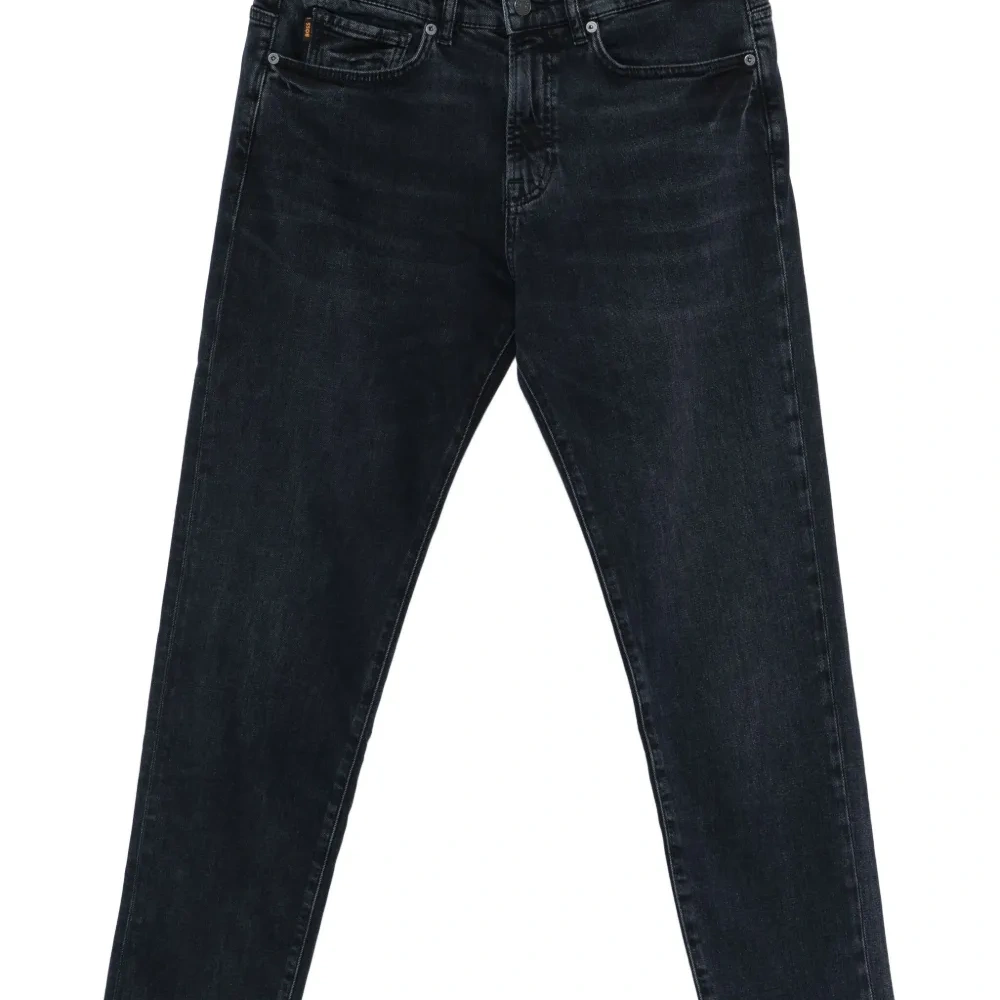 Джинсы с нашивкой-логотипом