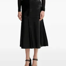 Миди-юбка трапециевидного кроя Миди-юбка трапециевидного кроя