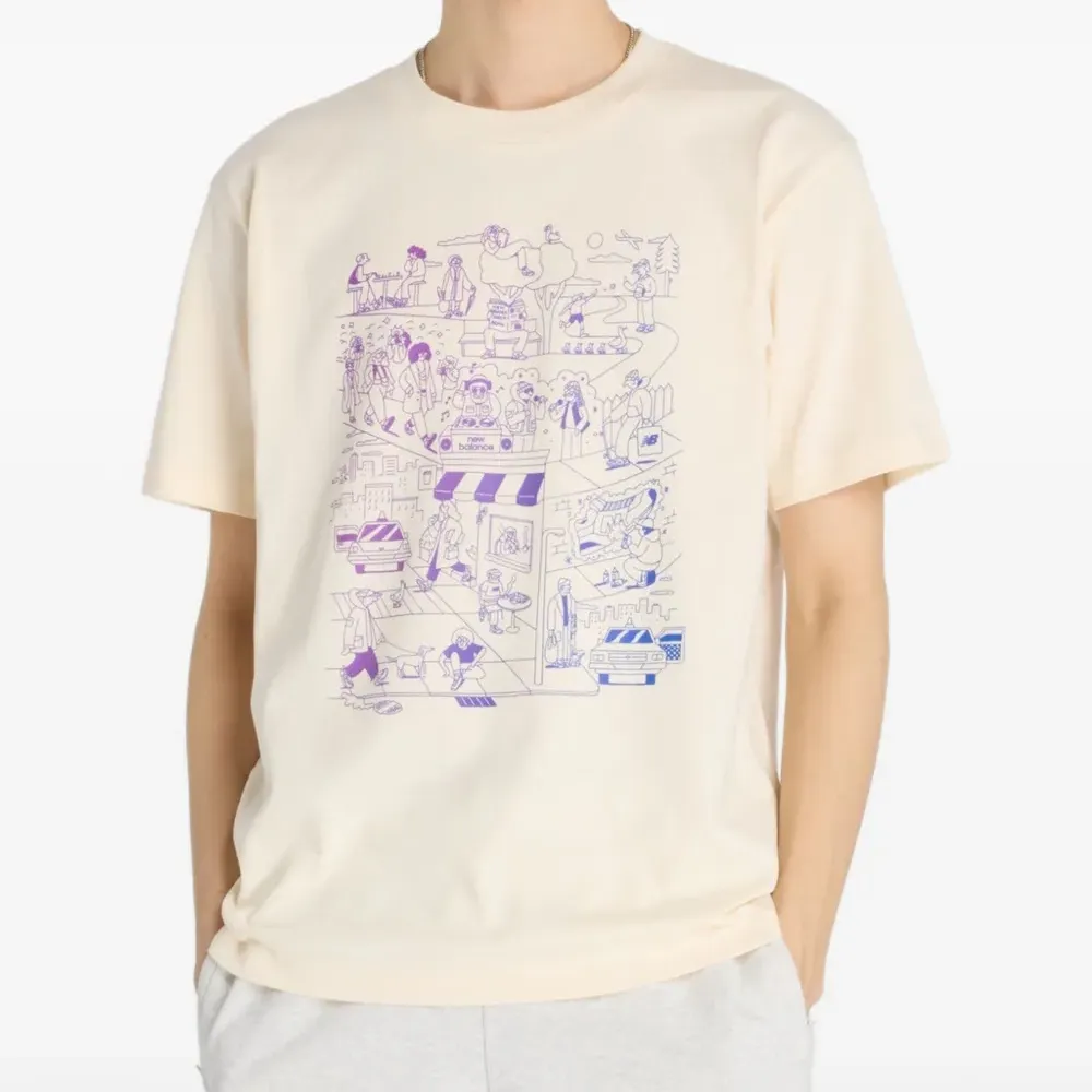 Футболка с графичным принтом