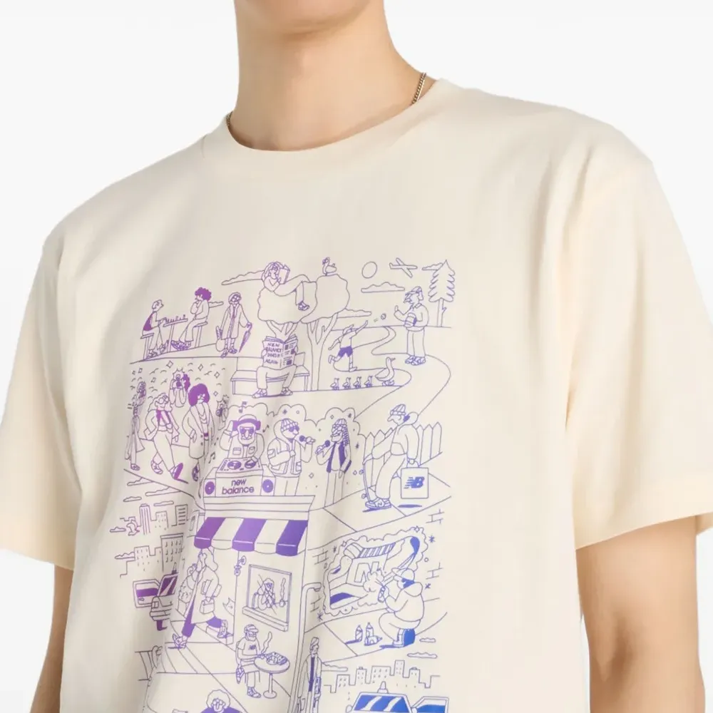 Футболка с графичным принтом