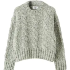 Свитер фактурной вязки