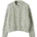 Свитер фактурной вязки