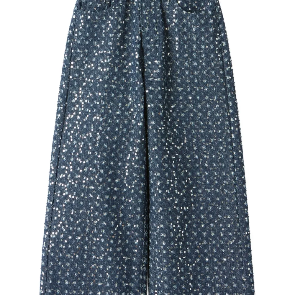 Брюки с пайетками