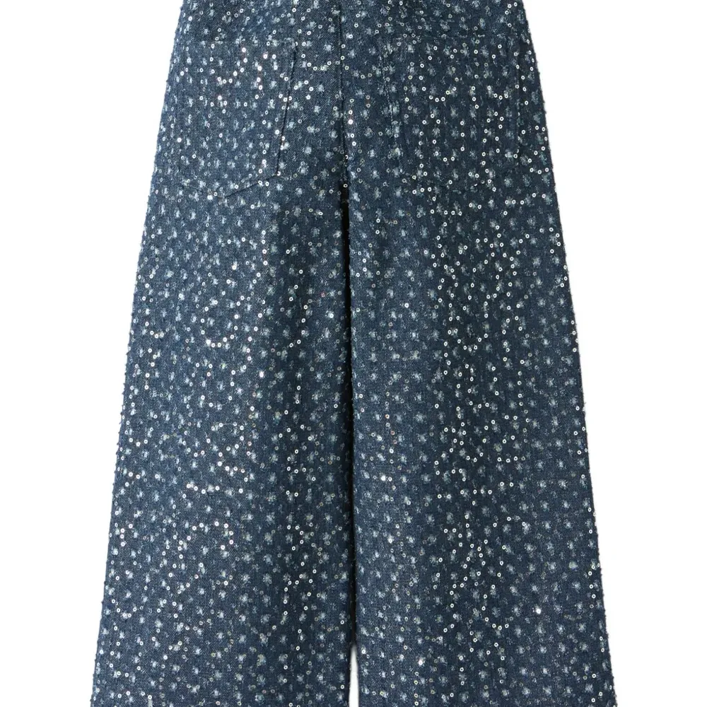 Брюки с пайетками